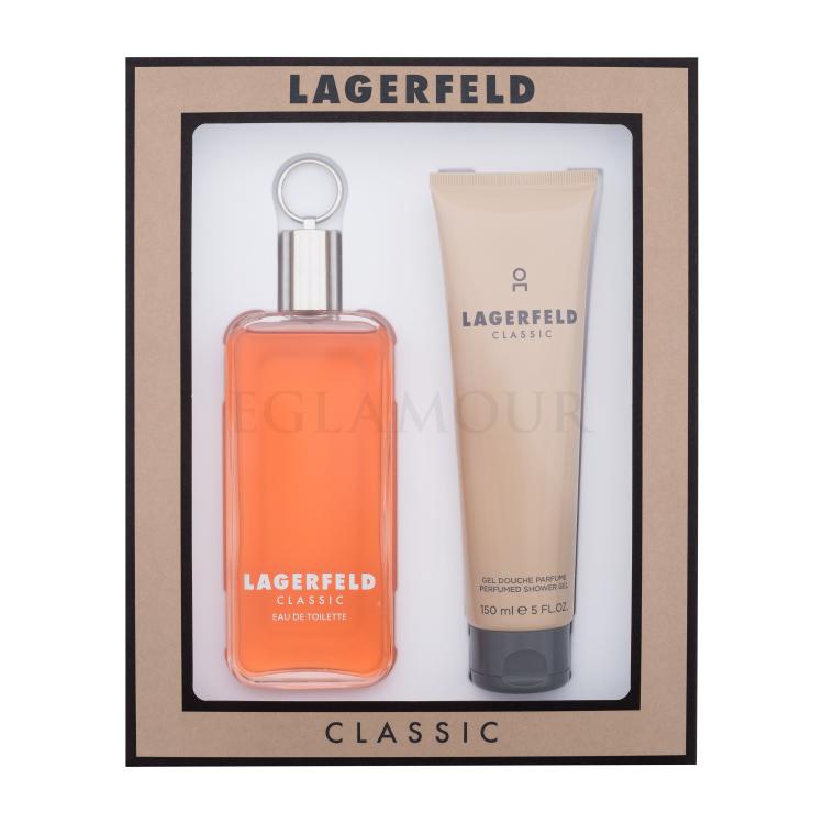 Karl Lagerfeld Classic Zestaw woda toaletowa 150 ml + żel pod prysznic 150 ml