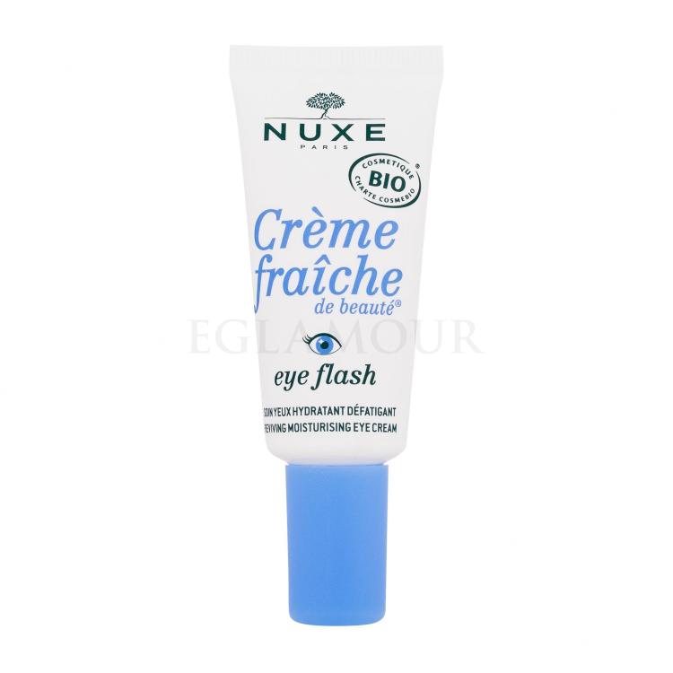 NUXE Creme Fraiche de Beauté Eye Flash Reviving Moisturising Eye Cream Krem pod oczy dla kobiet 15 ml