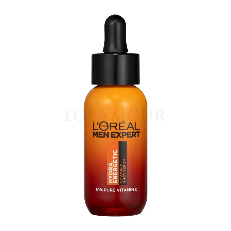 L&#039;Oréal Paris Men Expert Hydra Energetic Vitamin C Shot Serum Serum do twarzy dla mężczyzn 30 ml