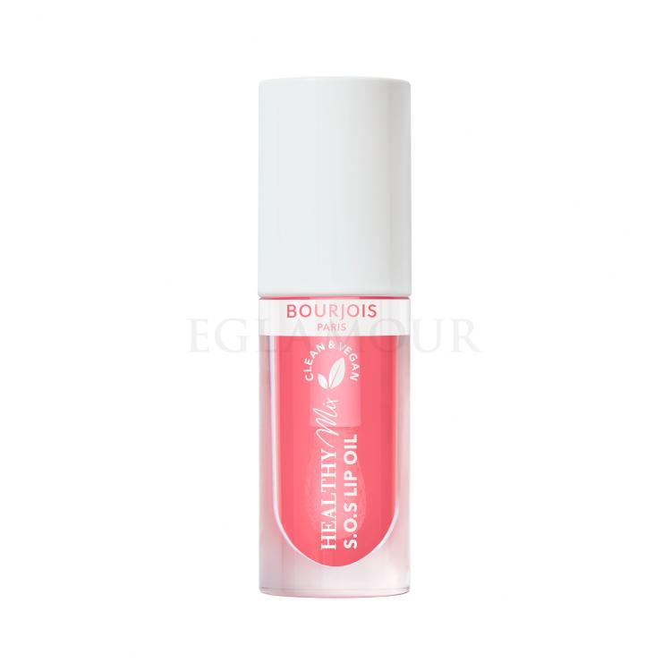 BOURJOIS Paris Healthy Mix Clean &amp; Vegan S.O.S Lip Oil Olejek do ust dla kobiet 4,5 ml Odcień 2 Melon Amour