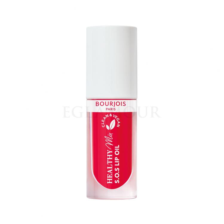 BOURJOIS Paris Healthy Mix Clean &amp; Vegan S.O.S Lip Oil Olejek do ust dla kobiet 4,5 ml Odcień 3 Straw&#039;Bisous