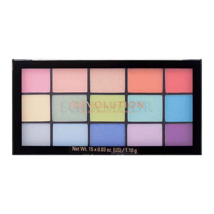 Makeup Revolution London Re-loaded Cienie do powiek dla kobiet 16,5 g Odcień Sugar Pie