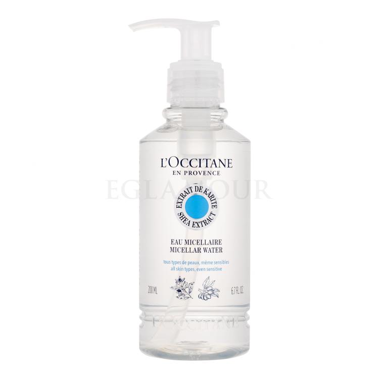 L&#039;Occitane Shea Butter Płyn micelarny dla kobiet 200 ml