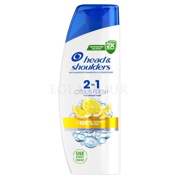 Head &amp; Shoulders Citrus Fresh 2in1 Szampon do włosów 330 ml