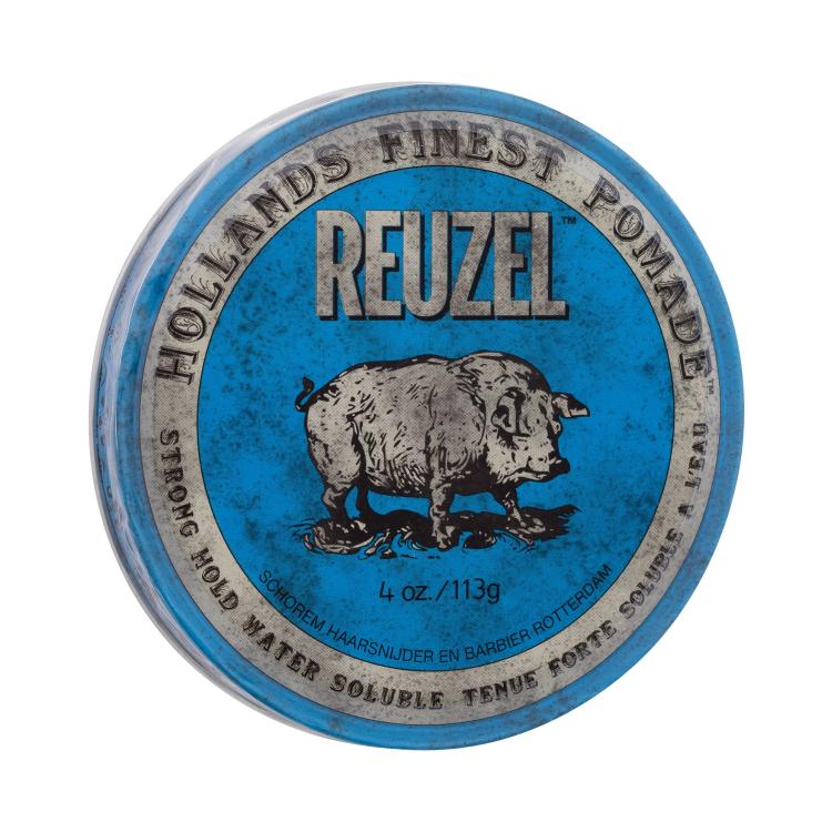 Reuzel Hollands Finest Pomade Strong Hold Water Soluble Żel do włosów dla mężczyzn 113 g