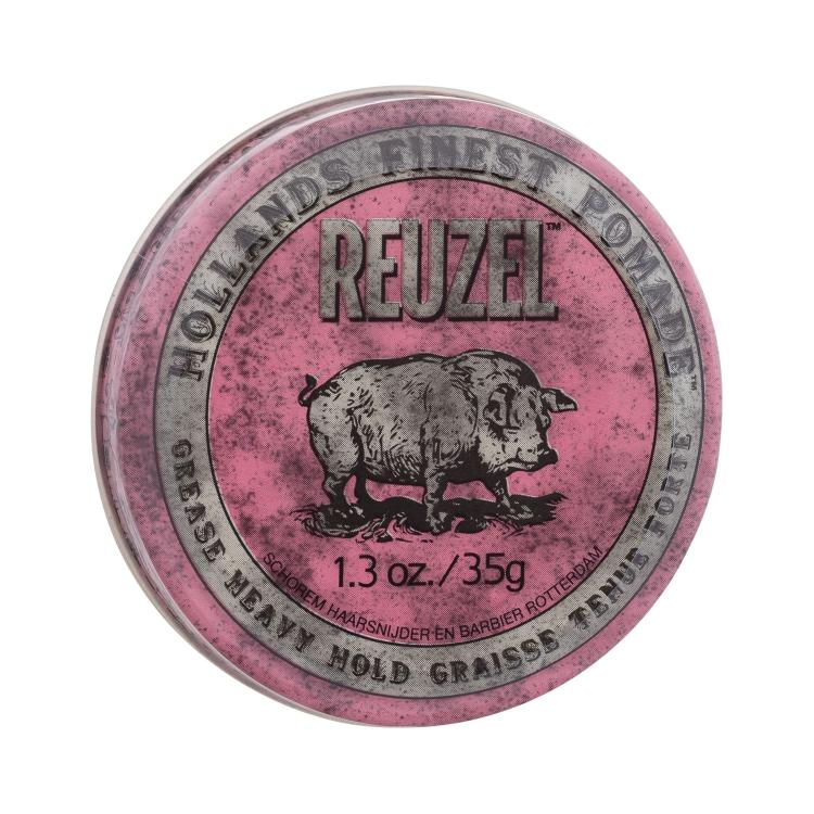 Reuzel Hollands Finest Pomade Grease Heavy Hold Wosk do włosów dla mężczyzn 35 g