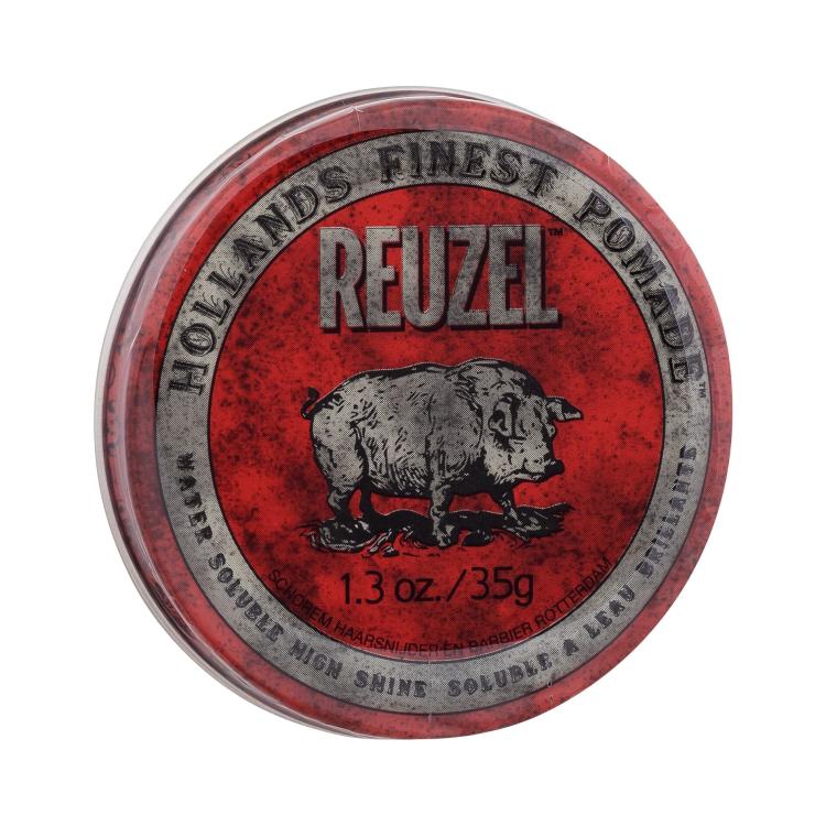 Reuzel Hollands Finest Pomade Water Soluble High Shine Żel do włosów dla mężczyzn 35 g