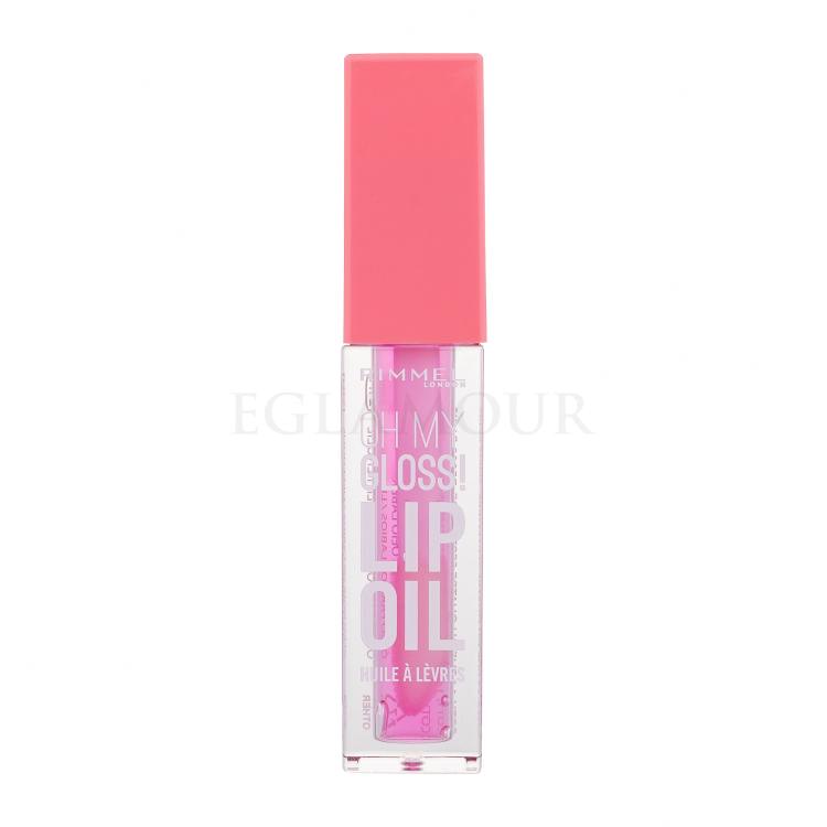 Rimmel London Oh My Gloss! Lip Oil Olejek do ust dla kobiet 4,5 ml Odcień 001 Pink Flush