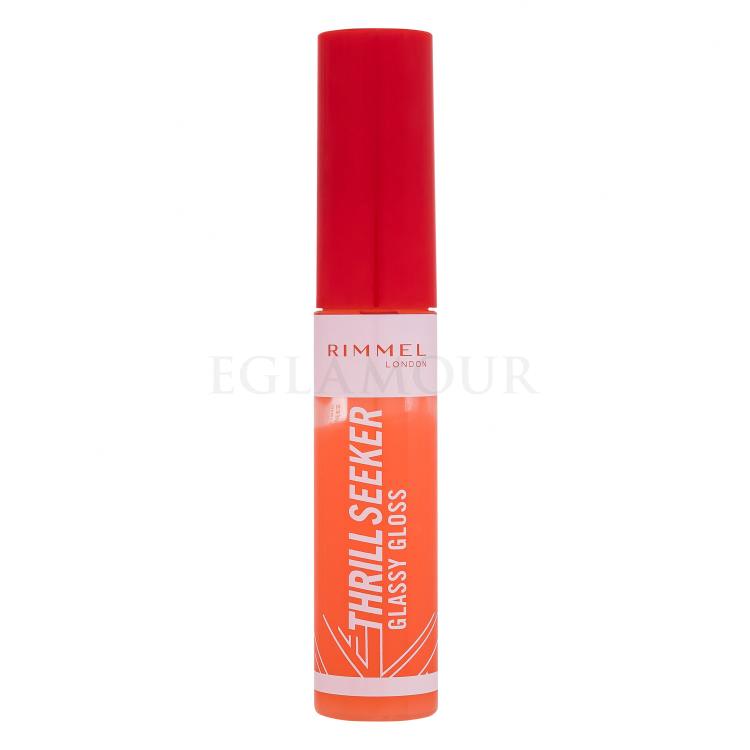 Rimmel London Thrill Seeker Glassy Gloss Błyszczyk do ust dla kobiet 11 ml Odcień 250 Peachy Vibes