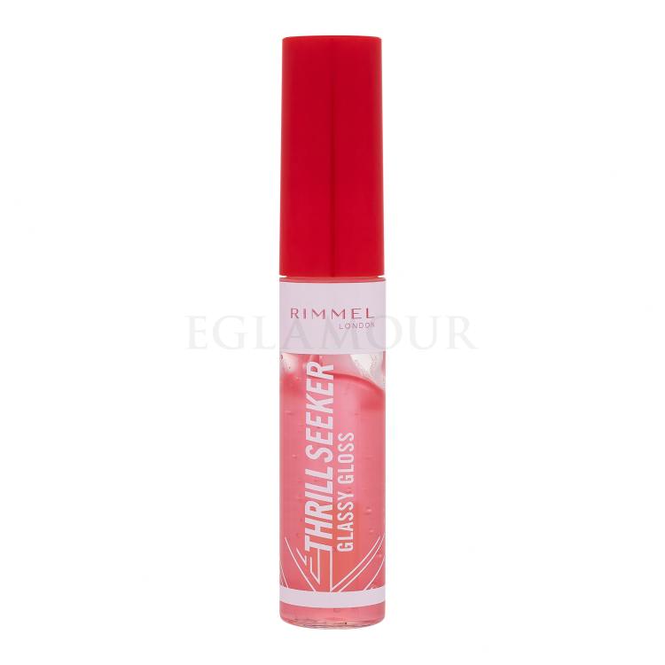 Rimmel London Thrill Seeker Glassy Gloss Błyszczyk do ust dla kobiet 11 ml Odcień 100 Coco Suga