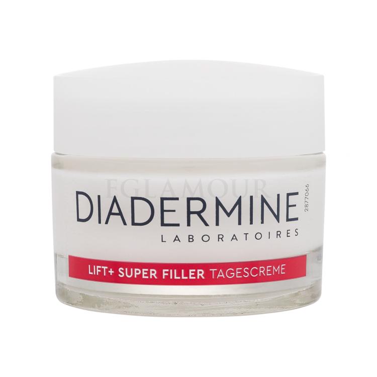 Diadermine Lift+ Super Filler Anti-Age Day Cream Krem do twarzy na dzień dla kobiet 50 ml Uszkodzone pudełko