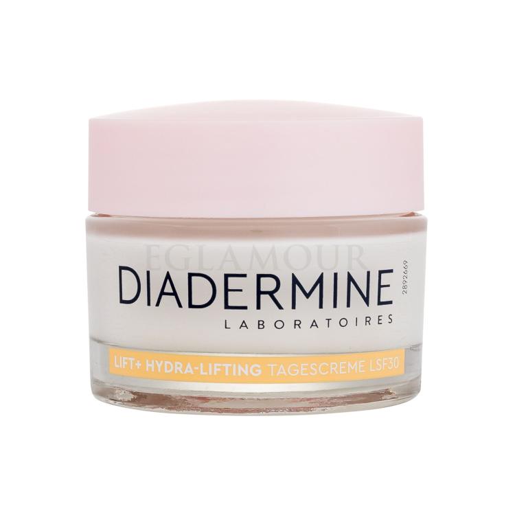 Diadermine Lift+ Hydra-Lifting Anti-Age Day Cream SPF30 Krem do twarzy na dzień dla kobiet 50 ml Uszkodzone pudełko