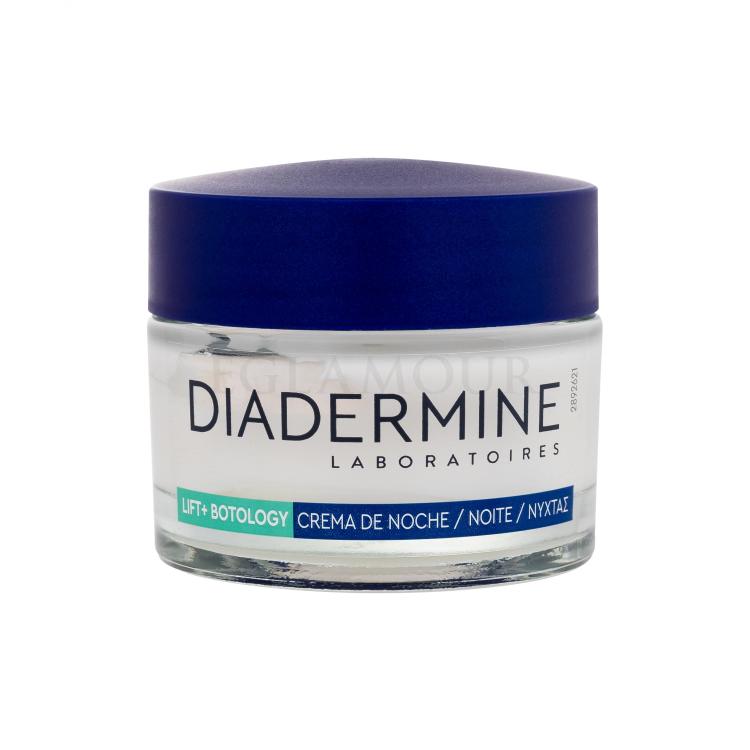 Diadermine Lift+ Botology Anti-Wrinkle Night Cream 30+ Krem na noc dla kobiet 50 ml Uszkodzone pudełko