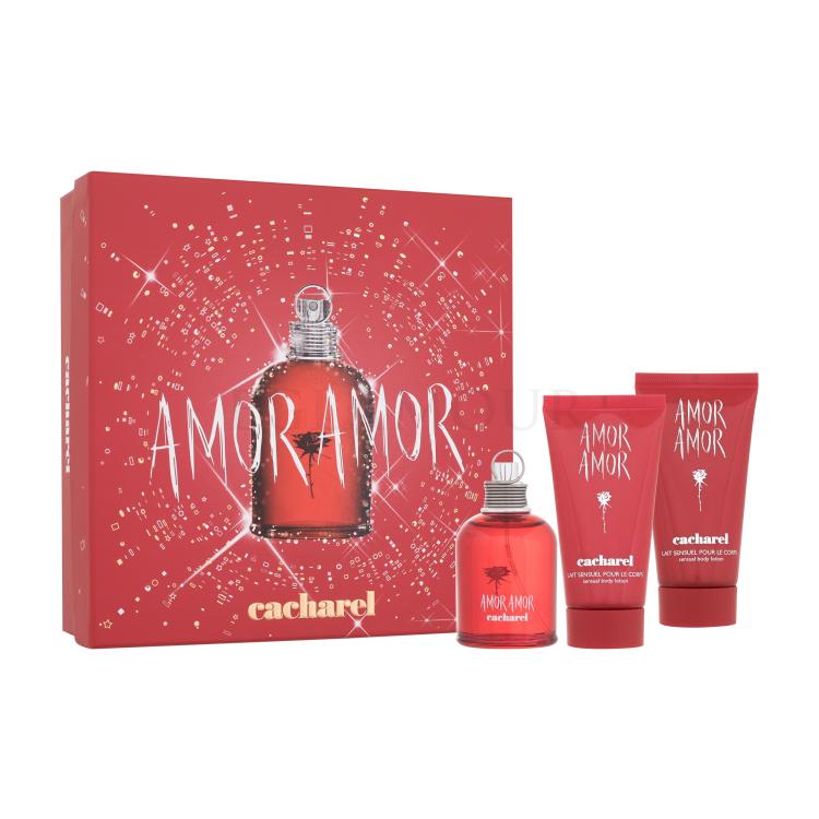 Cacharel Amor Amor SET2 Zestaw woda toaletowa 50 ml + mleczko do ciała 2 x 50 ml