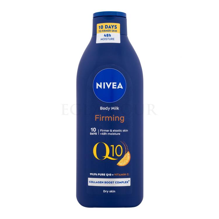 Nivea Q10 + Vitamin C Firming Body Lotion Dry Skin Mleczko do ciała dla kobiet 400 ml