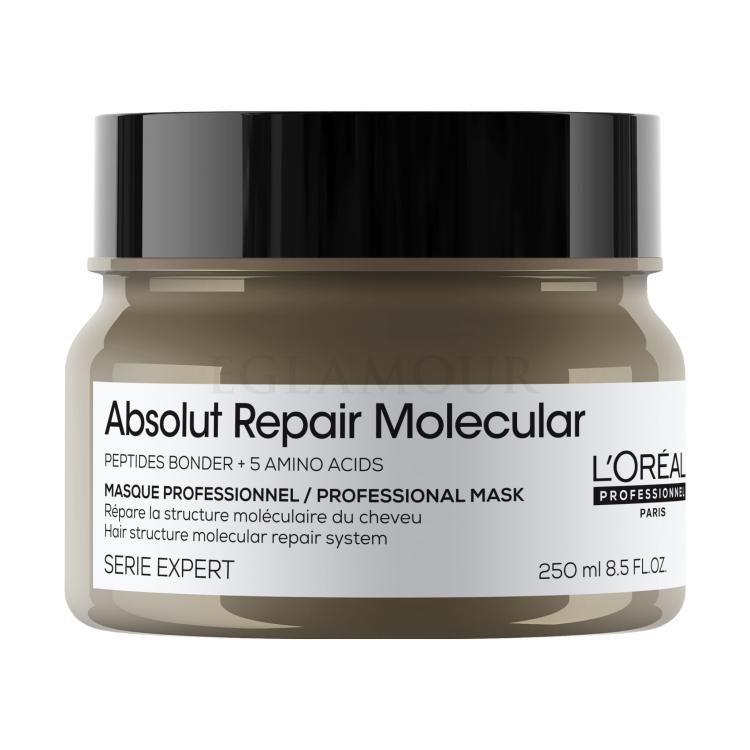 L&#039;Oréal Professionnel Absolut Repair Molecular Professional Mask Maska do włosów dla kobiet 250 ml