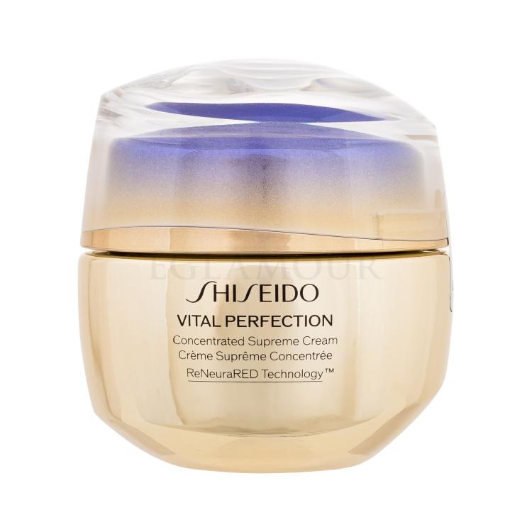 Shiseido Vital Perfection Concentrated Supreme Cream Krem do twarzy na dzień dla kobiet 50 ml