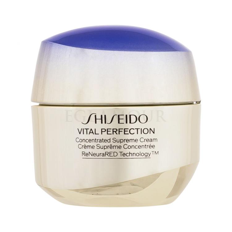 Shiseido Vital Perfection Concentrated Supreme Cream Krem do twarzy na dzień dla kobiet 30 ml