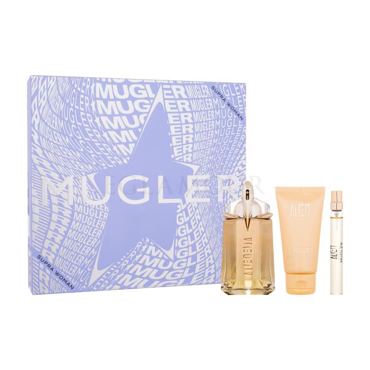 Mugler Alien Goddess SET3 Zestaw woda perfumowana 60 ml + woda perfumowana 10 ml + mleczko do ciała 50 ml