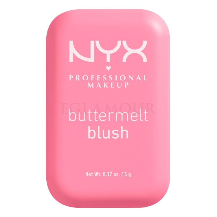 NYX Professional Makeup Buttermelt Blush Róż dla kobiet 5 g Odcień 02 Butta Together