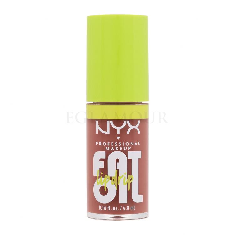 NYX Professional Makeup Fat Oil Lip Drip Olejek do ust dla kobiet 4,8 ml Odcień 10 Splash Of Cream