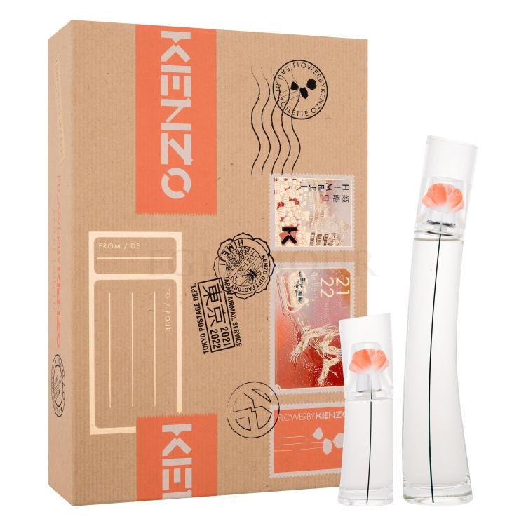 KENZO Flower By Kenzo Zestaw woda toaletowa 50 ml + woda toaletowa 15 ml