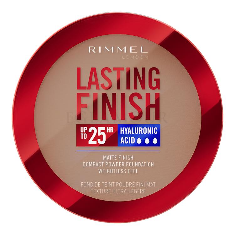 Rimmel London Lasting Finish 25H Compact Powder Foundation SPF20 Podkład dla kobiet 7 g Odcień 011 Caramel