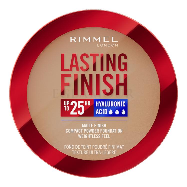 Rimmel London Lasting Finish 25H Compact Powder Foundation SPF20 Podkład dla kobiet 7 g Odcień 008 Soft Beige