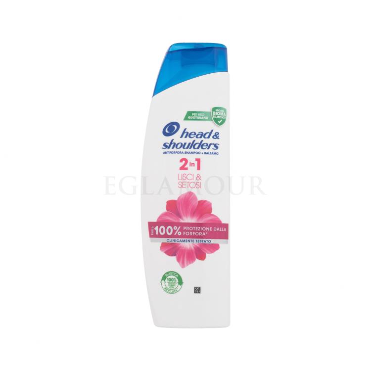 Head &amp; Shoulders Smooth &amp; Silky 2in1 Szampon do włosów dla kobiet 225 ml