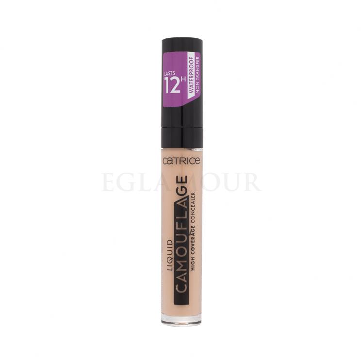 Catrice Camouflage Liquid High Coverage 12h Korektor dla kobiet 5 ml Odcień 036 Hazelnut Beige