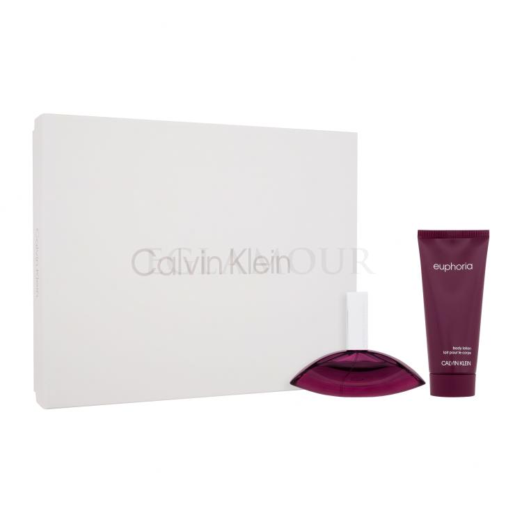 Calvin Klein Euphoria SET2 Zestaw woda perfumowana 50 ml + mleczko do ciała 100 ml