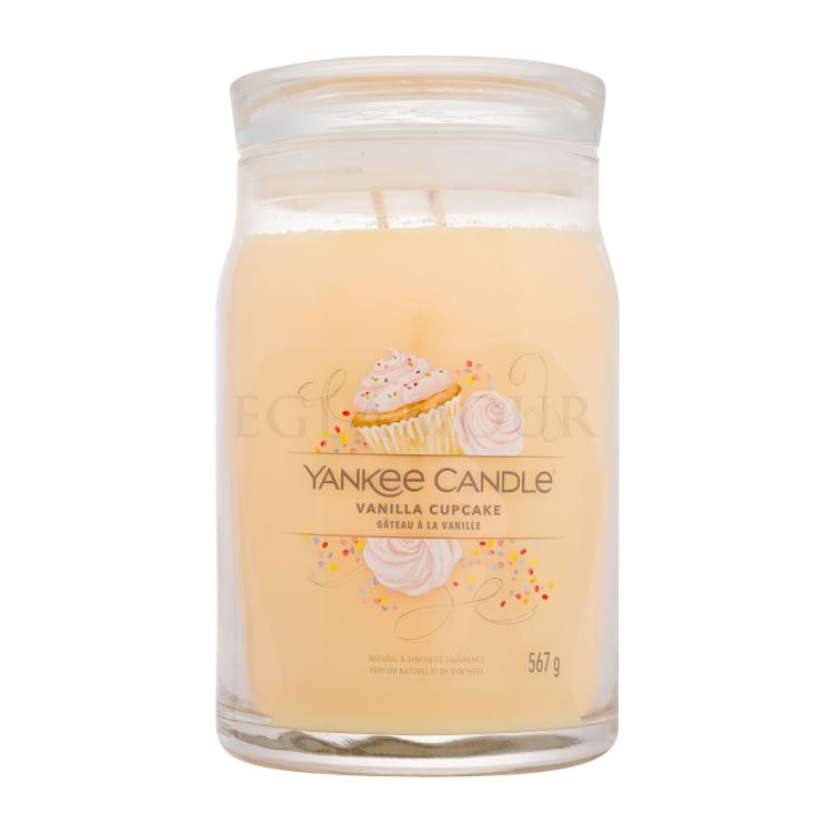 Yankee Candle Signature Vanilla Cupcake Świeczka zapachowa 567 g