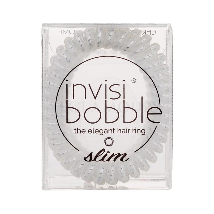 Invisibobble Slim Gumka do włosów dla kobiet Odcień Chrome Sweet Chrome Zestaw