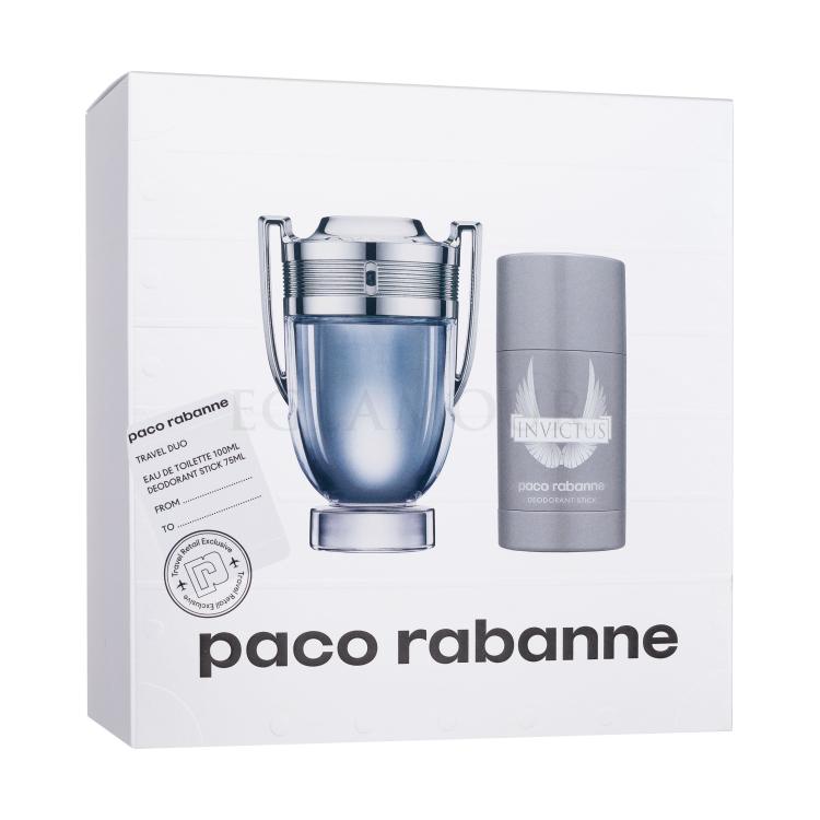 Paco Rabanne Invictus SET1 Zestaw Uszkodzone pudełko