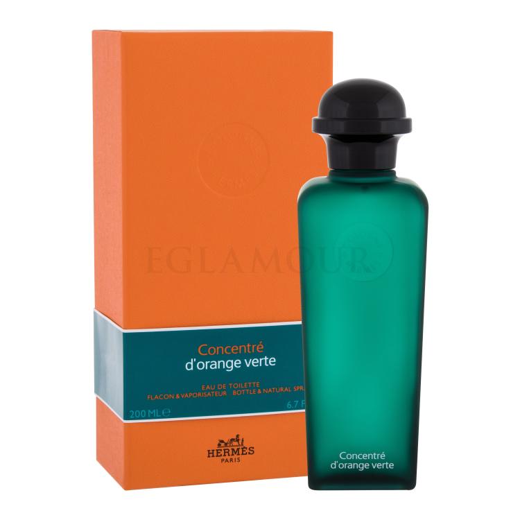 Hermes Concentré d´Orange Verte Woda toaletowa 200 ml Uszkodzone pudełko