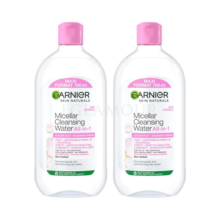 Zestaw Płyn micelarny Garnier Skin Naturals Micellar Cleansing Water All-in-1