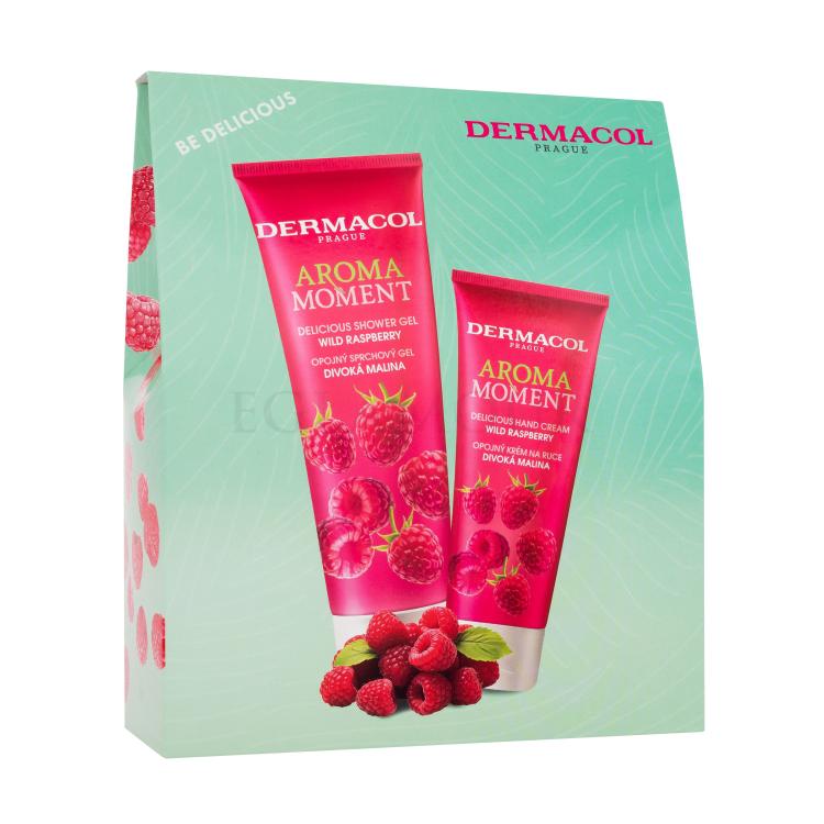 Dermacol Aroma Moment Wild Raspberry Zestaw krem pod prysznic Wild Raspberry 250 ml + krem do rąk Wild Raspberry 100 ml