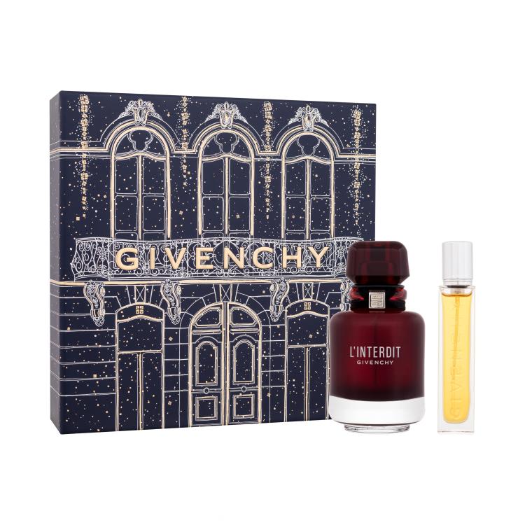 givenchy l'interdit rouge woda perfumowana 50 ml   zestaw