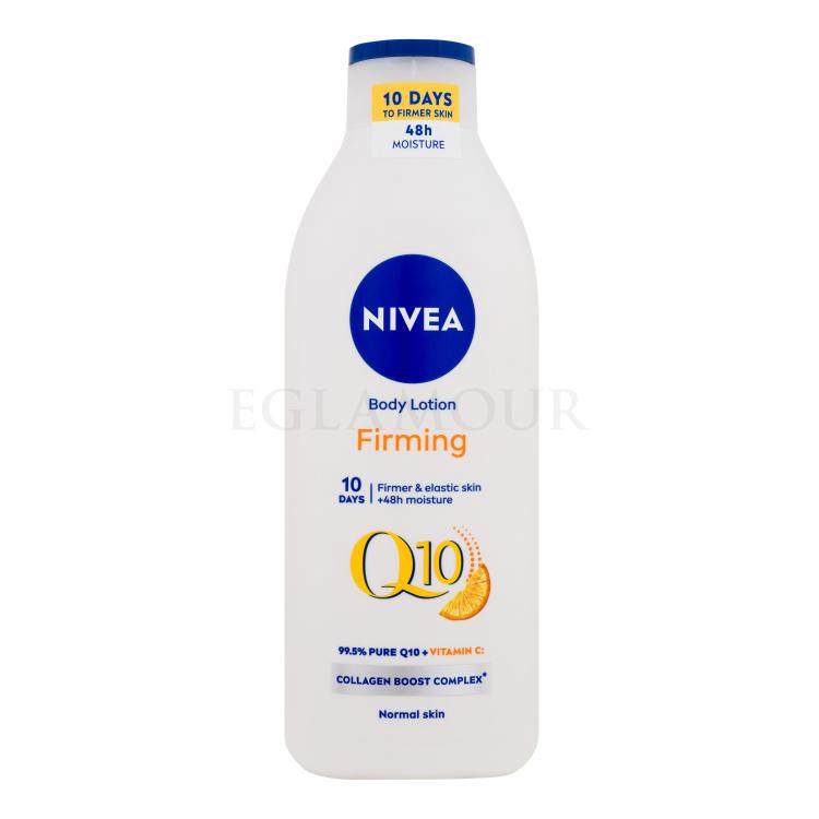 Nivea Q10 + Vitamin C Firming Body Lotion Normal Skin Mleczko do ciała dla kobiet 400 ml