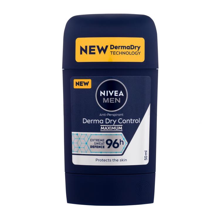 Nivea Men Derma Dry Control 96h Antyperspirant dla mężczyzn 50 ml