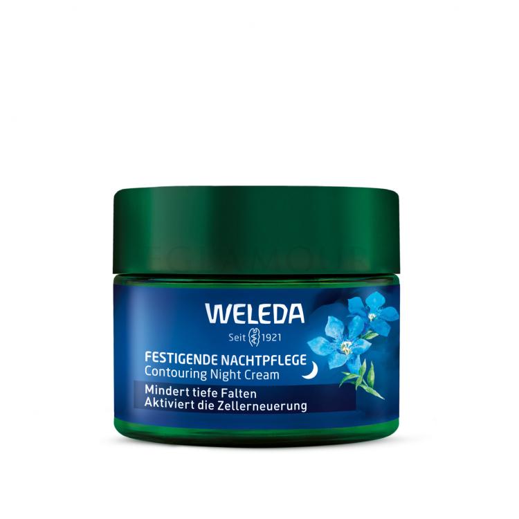 Weleda Blue Gentian &amp; Edelweiss Contouring Night Cream Krem na noc dla kobiet 40 ml