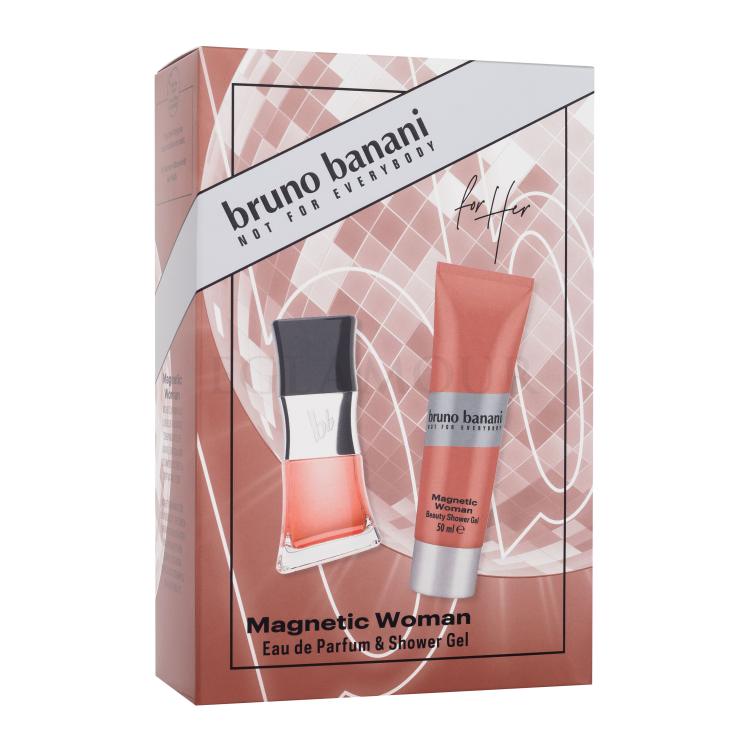 Bruno Banani Magnetic Woman Zestaw woda perfumowana 30 ml + żel pod prysznic 50 ml