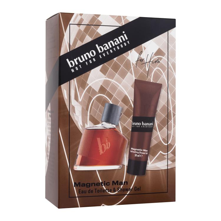 bruno banani magnetic man woda perfumowana 30 ml   zestaw