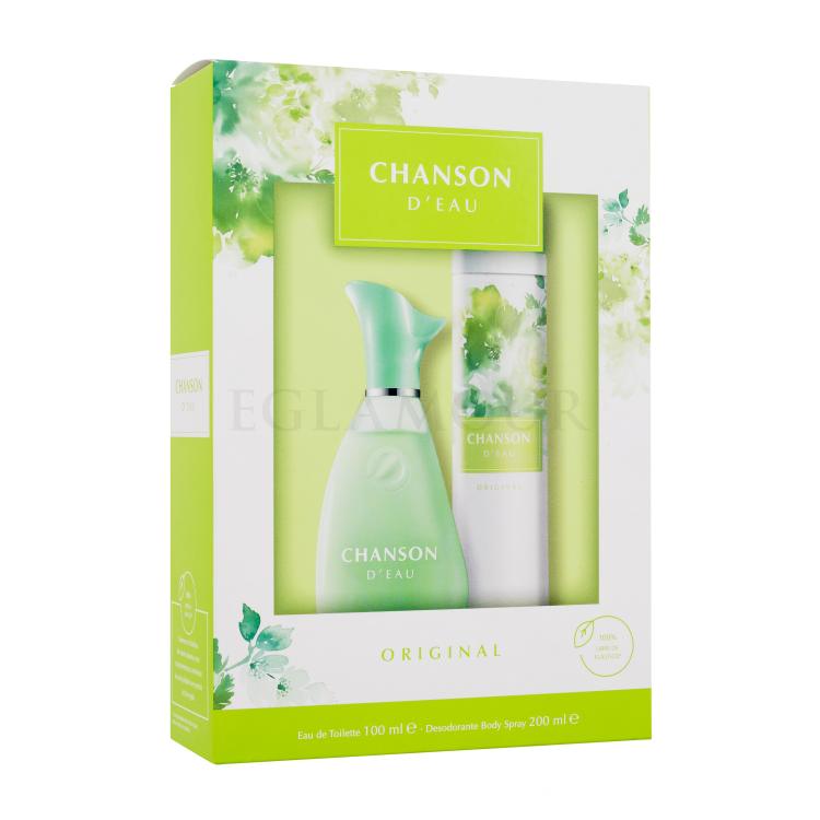 Chanson d´Eau Zestaw woda toaletowa 100 ml + dezodorant 200 ml