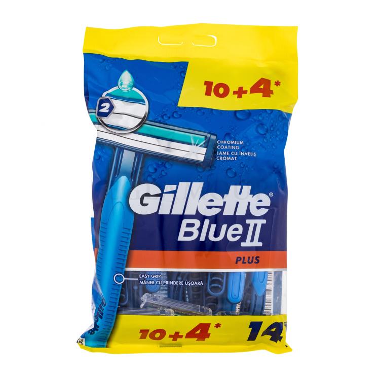 Gillette Blue II Plus Maszynka do golenia dla mężczyzn Zestaw