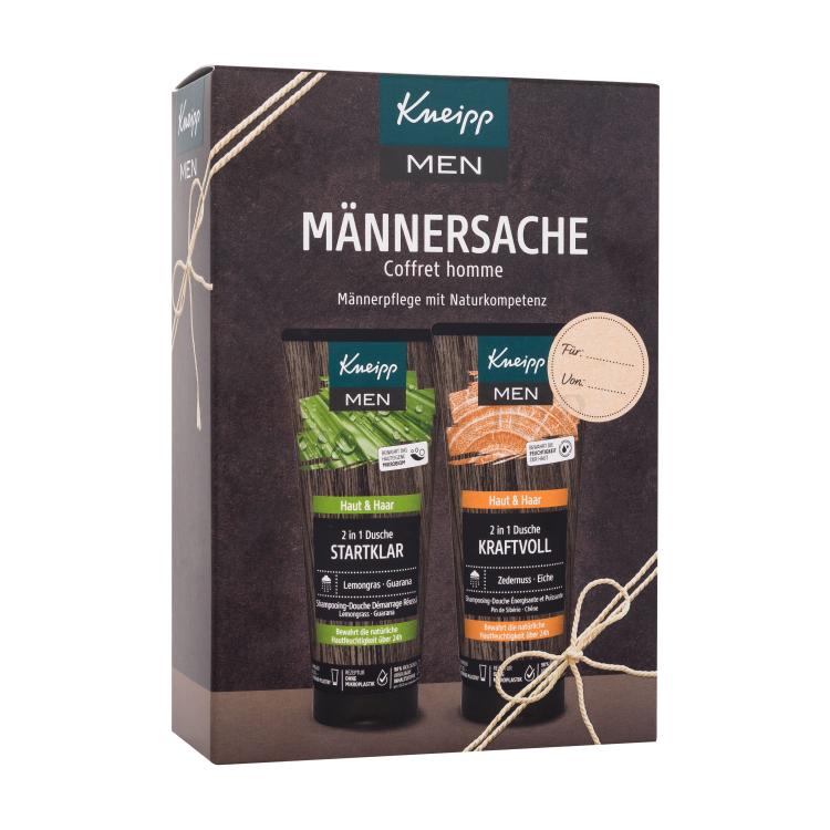 Kneipp Men Shower Duo Zestaw żel pod prysznic 2in1 Startklar 200 ml + żel pod prysznic 2in1 Kraftvoll 200 ml