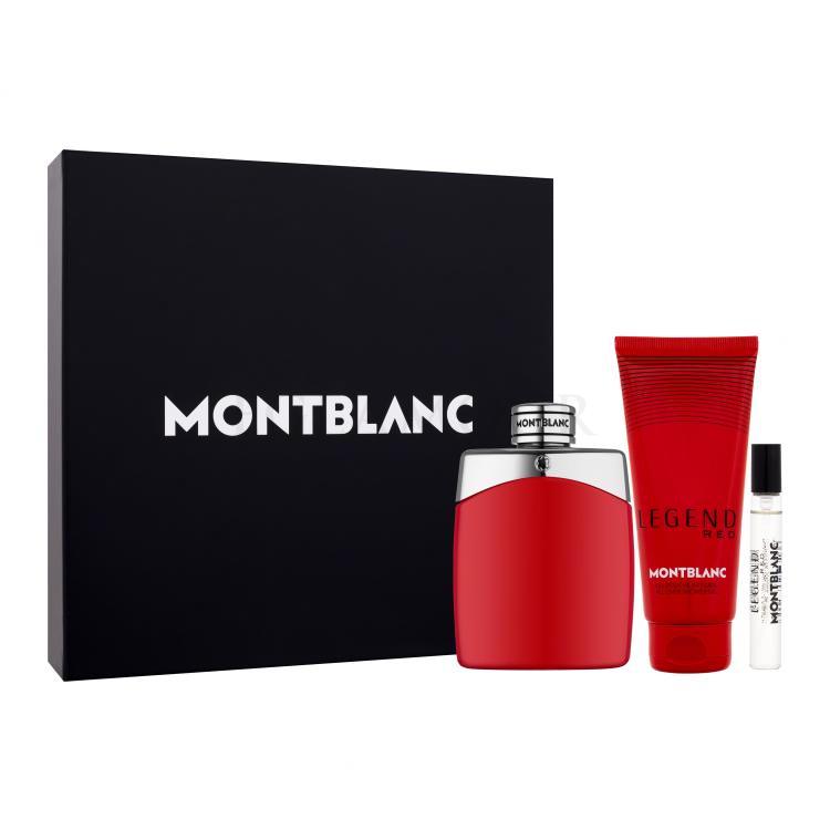 Montblanc Legend Red SET1 Zestaw woda perfumowana 100 ml + woda perfumowana 7,5 ml + żel pod prysznic 100 ml