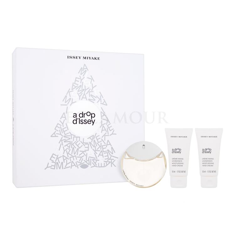 Issey Miyake A Drop d&#039;Issey Zestaw woda perfumowana 50 ml + krem do rąk 2 x 50 ml