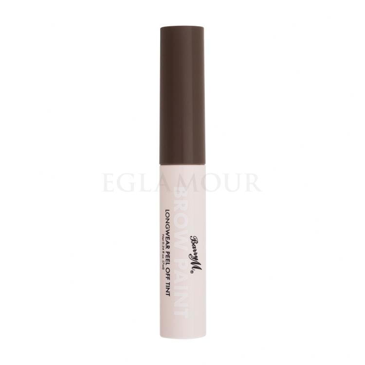 Barry M Brow Paint Longwear Peel Off Tint Farba do brwi dla kobiet 7 ml Odcień Black