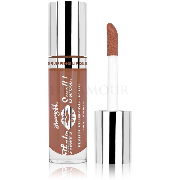 Barry M That´s Swell! Peptide Plumping Lip Oil Olejek do ust dla kobiet 6,5 ml Odcień Nude Nectar